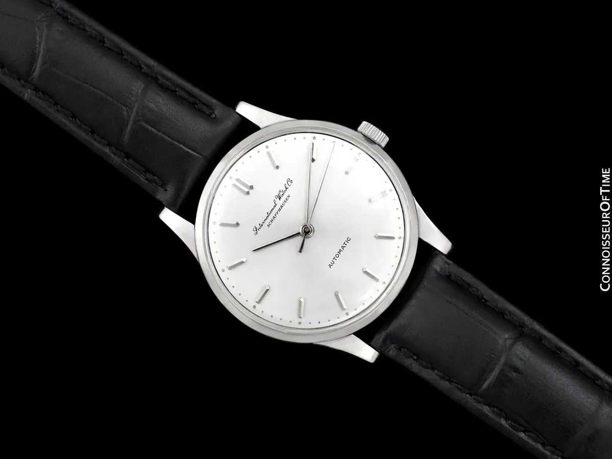 1960 IWC Vintage Mens Watch, Cal. 853 Automatic - Platinum