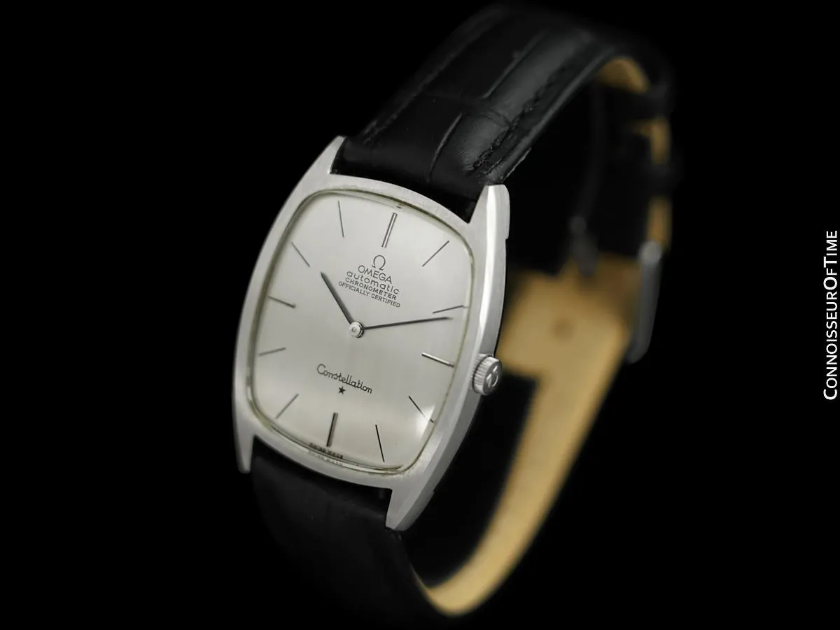 1966 Omega Constellation Chronometer Vintage Mens Watch - Stainless Steel