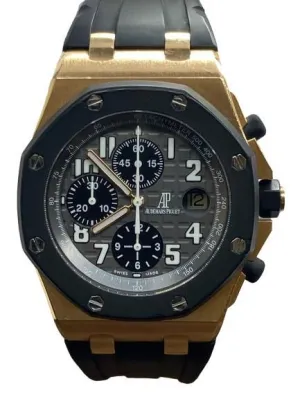 Audemars Piguet Royal Oak Offshore 42mm 18K Rose Gold 25940OK Grey Dial Automatic Men's Watch