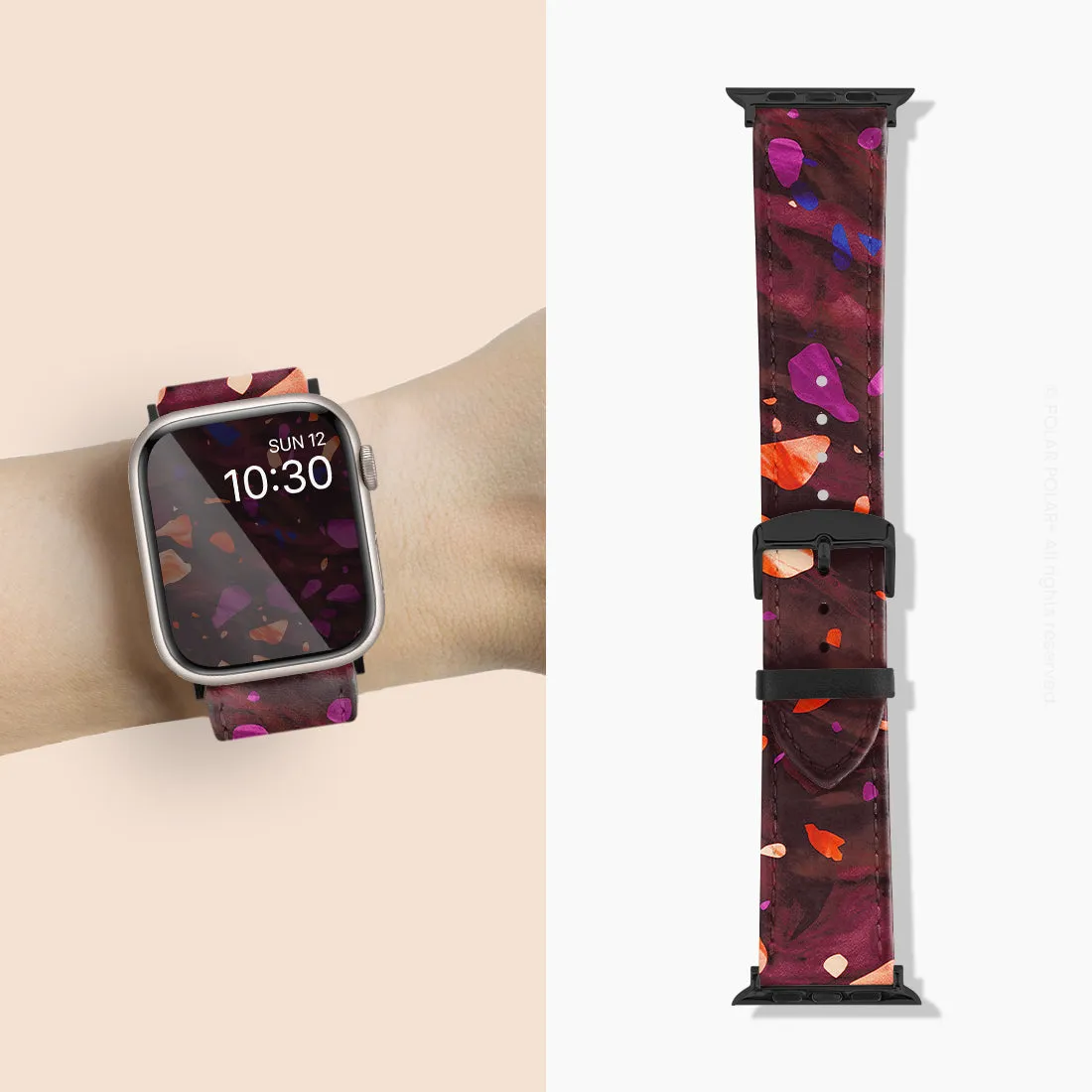 Paprika Terrazzo Gem - Apple Watch Band
