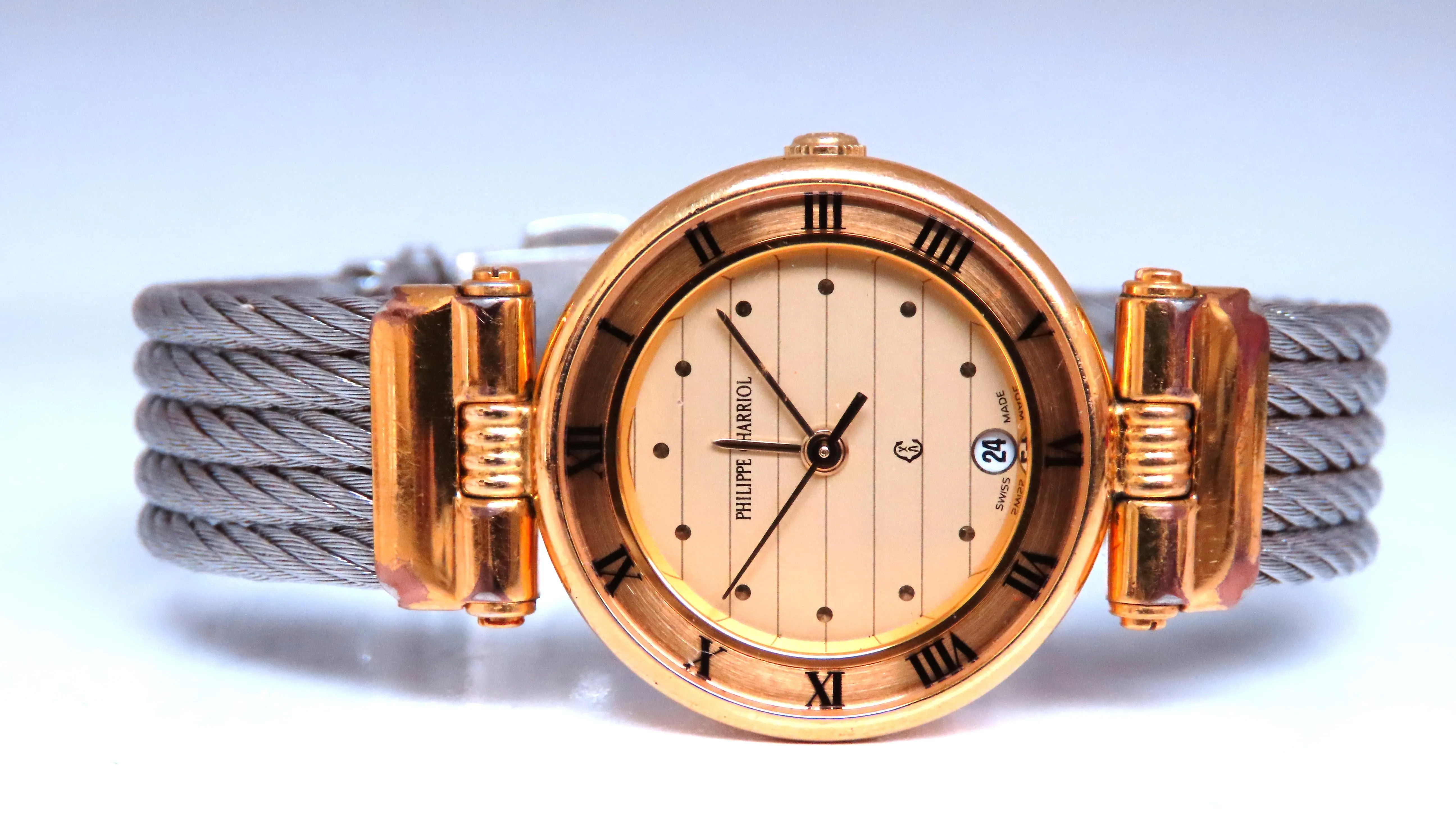 Philippe Charriol Quartz Watch w Date 12395